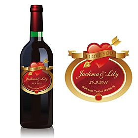 Personalized Bottle Labels - Jupiter's Arrow (pack of 36)