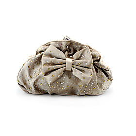 Gorgeous Silk Shell With Shining Rhinestones Evening Handbags/ Clutches More Colors Available Gorgeous Silk Shell With Shining Rhinestones Evening Handbags/ Clutches More Colors Available