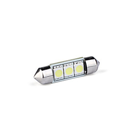 36mm 5050 3 SMD LED Innenraum Kuppel Glühbirnen Kennzeichenleuchten
