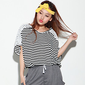 TS Striped V-neck Top TS Striped V-neck Top