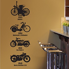 Moto Decorative Wall Sticker(0565-1105105)