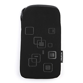Soft Pouch Velvet Protective Carry Bag Cover For Nokia E71(black)