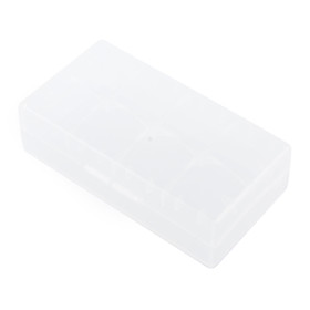 18650 Plastic Case Holder Storage Box (white)