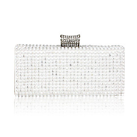 Rhinestone Shell Evening Handbags/ Clutches