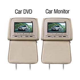 7 Inch Car DVD Player and Monitor with Game Free Headphones (1 Pair) 7 Inch Car DVD Player and Monitor with Game Free Headphones (1 Pair)