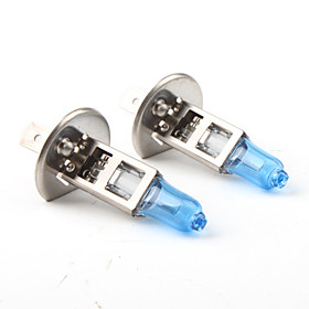 H1 5000K 60W White Halogen Headlight Bulbs (DC 12V/Pair)
