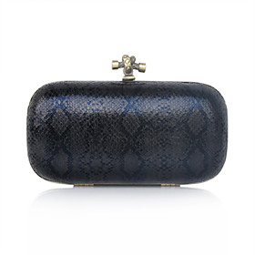 Faux Leather Shell Evening Handbags/ Clutches/ Top Handle Bags