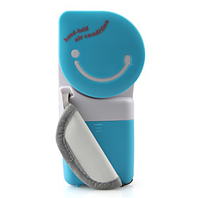 Portable Hand-Held Air Condition Mini Fan (USB/Battery, Random Color)