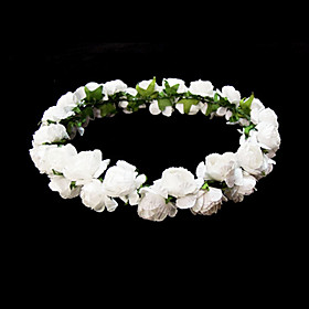Lovely Paper Flower Wedding Flower Girl Headpiece