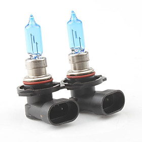 HB3 9005 5000K 65W White Halogen Headlight Bulbs (DC 12V/Pair)