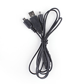 USB Power Charging Cable for Nintendo DS Lite, Dsi and 3DS (Black)