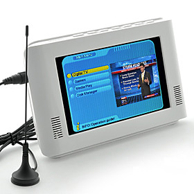 7-inch Mobile DVB-T Digital TV with Digital TV Recording and Remote Control
