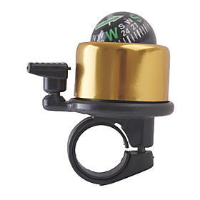 Bicycle Bell with Compass, Yellow