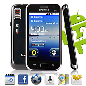 Samurai - Smartphones Android 2.2 / W 4,1 Pouces Tactile (dual Sim, Gps, Wifi)