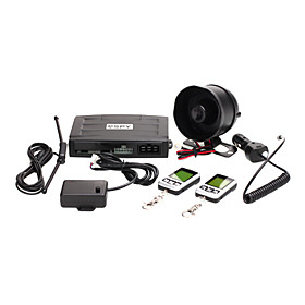 Two-Way Car Alarm System   5000M Super Distance Control   Anti-Hijack