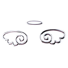 Metal Modification Vehicle-Logo 3D Car Stick Stereo - Angel
