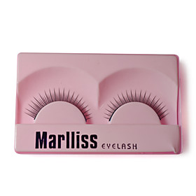 Sexy Medium Length Eyelashes With Eyelash Glue 125# - 1 Pair Per Box
