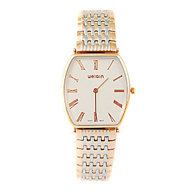 Japanese Quartz Movement Oval Case Men's Watch