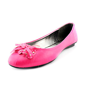 PU Upper Flat Closed-toes With Bowknot Casual Shoes (0796-YH002)