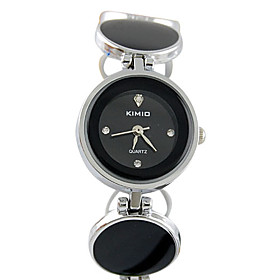 Japanese Quartz Movement Round Case Women's Watch