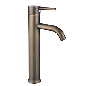 Centerset Antique Brass Bathroom Sink Faucet