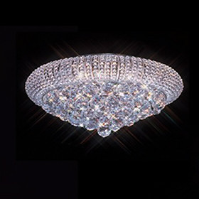 Star Shining Crystal 5-Light Flush Mount