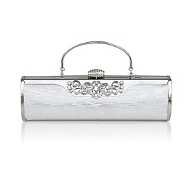Stainless Steel With Rhinestone Evening Handbags/ Clutches/ Top Handle Bags More Colors Available