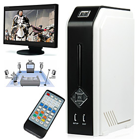 HDD Multi-Media Player and Portable Enclosure, Supports Both 2.5