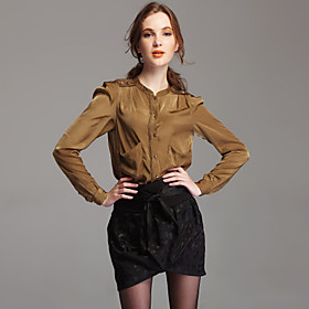 TS Metallic High Waist Mini Skirt TS Metallic High Waist Mini Skirt