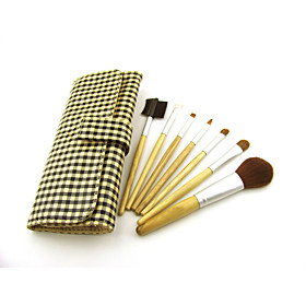 Travel size-Case grain Makeup Brush Set (7Pcs)