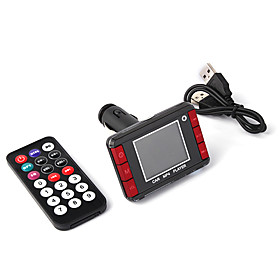 HighlightsSupport MP3/WMA format songs, firing frequency: 87.5-108 .0;Professional transmitter chip, launched from the 3-5M;1.8-inch TFT screens display;128 128 resolution, memory capacity: up to 8GB (optional);Intelligent memory frequency and volume of song, English song name display;Support the SCV intelligent remote video files, digital song selection feature;Support multi-country lyrics song name display, MP4 function operation;Other: infrared remote control, digital song, remote frequency selection, power and memory, picture browsing, multi-language, lyrics display, EQ settings;The remote control keys support the switch function.SpecificationRadio Tuner: FMSupport RDS: YesRadio Response Bandwidth(MHZ): 87.5-108.0File Format Supported: Mp3,Wma,Audio Source: USB flash disk,SD cardScreen Size: 1.8inchNet Weight(kg): 0.08What's in the box:1 x In-car FM transmitter1 x Remote control1 x 3.5mm audio cable 2GB CAR MP4 Player FM-011