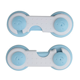 2 New Kids Baby Safety Cabinet Door Drawer Lock Flat