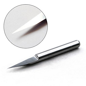 Carbide Engraving Bits - 20 Degree 0.1mm Diameter (5-Pack)
