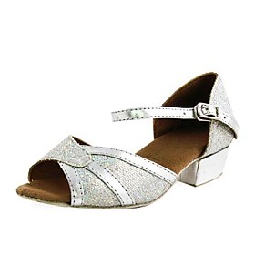 Sparkling Glitter Upper Dance Shoes Ballroom Latin Shoes for Women and Kids Sparkling Glitter Upper Dance Shoes Ballroom Latin Shoes for Women and Kids