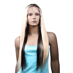 Full Lace With Stretch On Crown Fashion Mixed Colors Kinky Straight 22