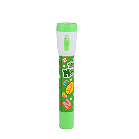 Cute Cartoon 2 in 1 Ball Pen and LED Flashlight(Green)