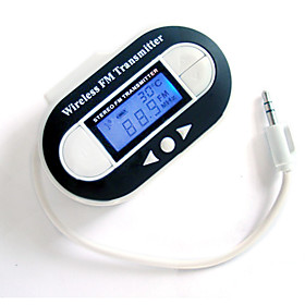 FM transmitter with LCD Display and USB Port