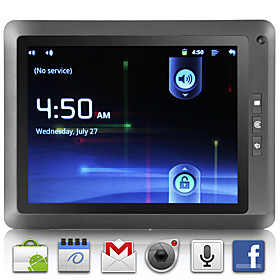 furioso - 1.2GHz Android 2.3 tableta con pantalla tÃ¡ctil de 8 pulgadas (1080p)