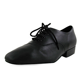 Real Leather Upper Dance Shoes Ballroom Modern Shoes for Men and Kids