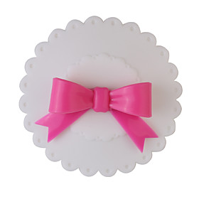 Sealing Bow Tie Cup Cover (Red butterfly White cover)