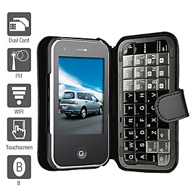 Da Peng - Dual SIM 3.2 Inch Qwerty Keyboard Cell Phone (WiFi, TV, FM)