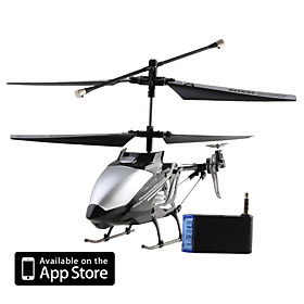 3 Channel i-Helicopter 777-173 with Gyro Controlled by iPhone/iPad/iPod Touch (Black)