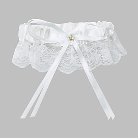 Polyester With Beading Wedding Garters Polyester With Beading Wedding Garters