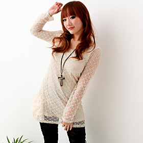 Net and Ruffle Long Top Net and Ruffle Long Top