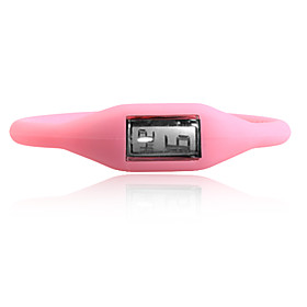 ION Fashion Unisex Watch Silicone Jelly Sports Wrist Watchs - Pink