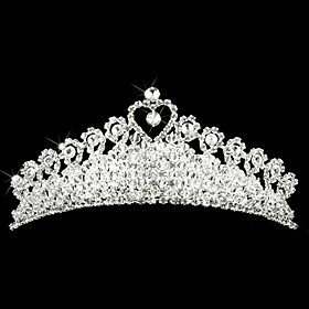 Gorgeous Alloy With Austria Rhinestones Wedding Bridal Tiara