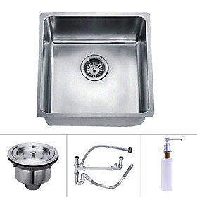 17 inch Undermount Stainless Steel Kitchen Sink (Single Bowl)