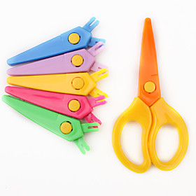 Various Lacework Effect Paper-Cut Scissor Set