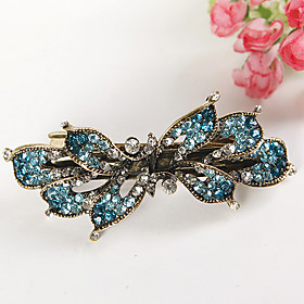 Blue Butterfly Deisgn Barrette (set of 4) Blue Butterfly Deisgn Barrette (set of 4)