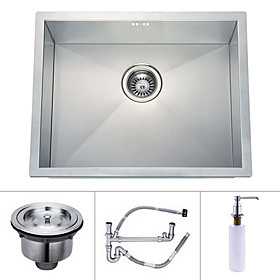 22 inch Undermount Stainless Steel Kitchen Sink (Single Bowl)